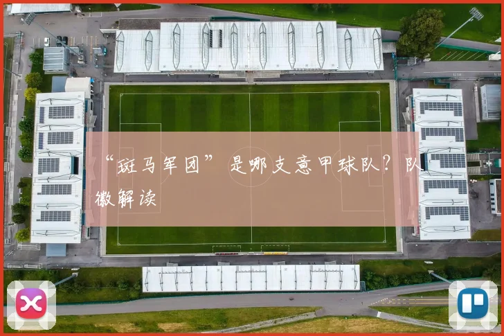 “斑马军团”是哪支意甲球队？队徽解读